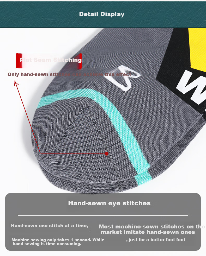 LEIMANZHE Cotton Socks for Men, Mid-Calf Socks, Long Socks, Spring And Autumn Style, Antibacterial, Odor-Resistant, Sweat-Absorbing, Breathable Sports Socks, Trendy Youth Short Socks 10