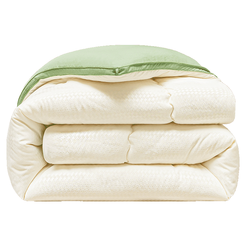 MINISO Jacquard Antibacterial Soybean Quilt, Thickened All-Season Comforter, Dormitory Single Bed Spring And Autumn Quilt, 180x220cm, 6 Ji