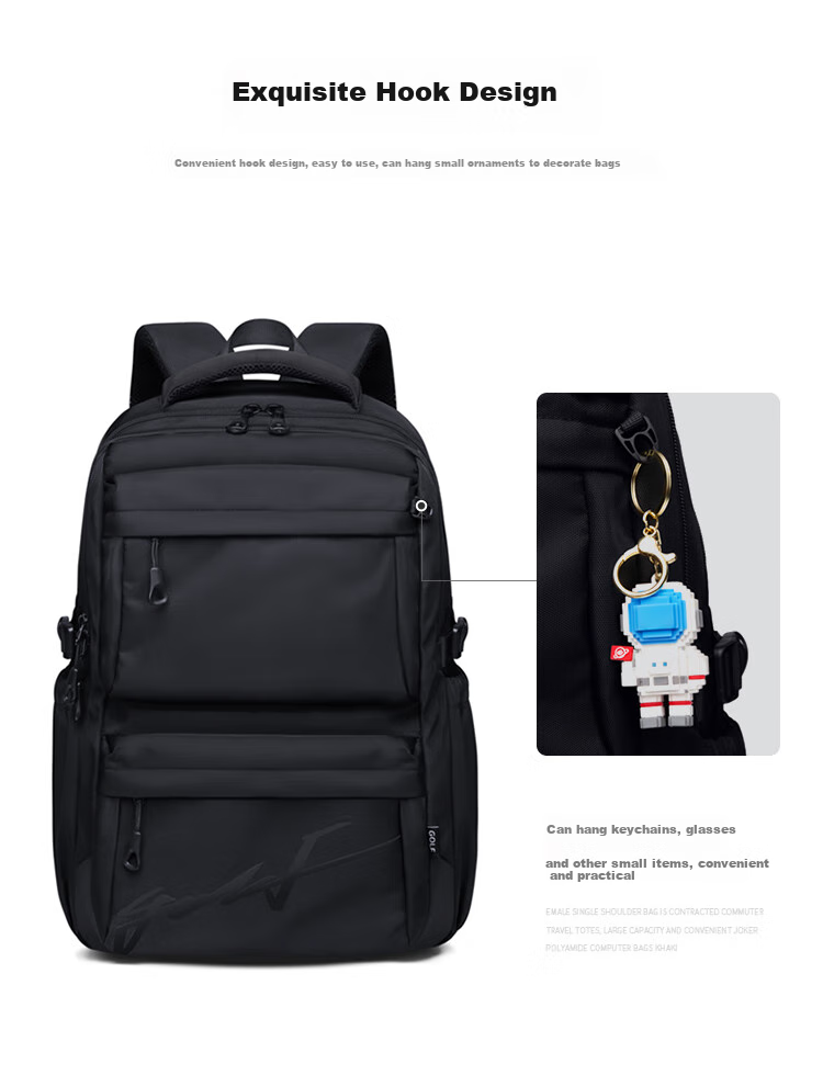 GOLF Backpack for Men, Casual 15.6/16 Inch Laptop Bag, School Backpack for Middle School, High School And College Students, Travel Bag for Wome 6