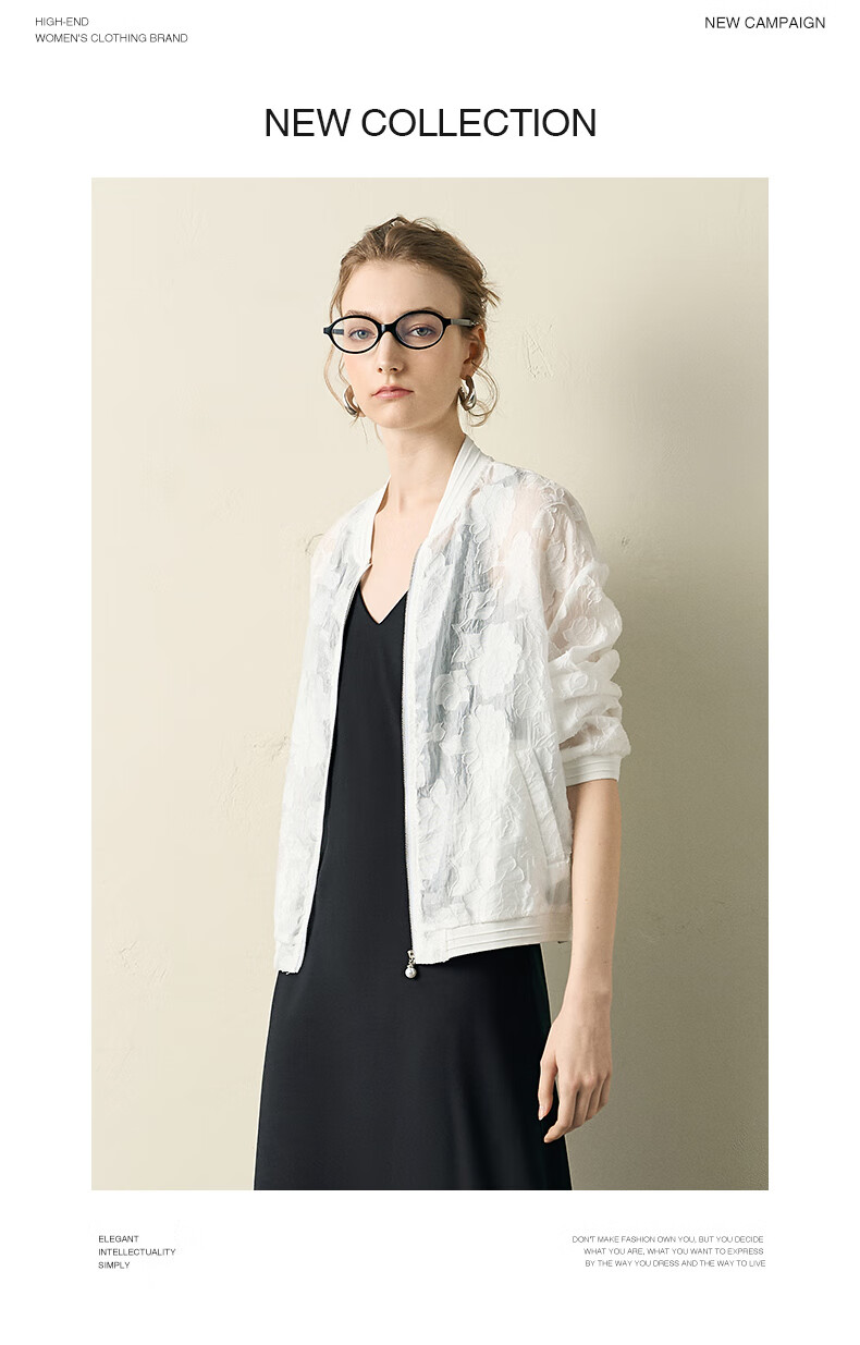 YANYEE White Casual Cardigan for Women Summer 2025 Thin Hollow Crochet Breathable Outerwear White M 17