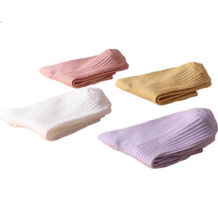 Комплект детских носков Hodo Children's Socks W5006, 4 пары, мультиколор, размер 20-22 см (31-34 размер обуви)