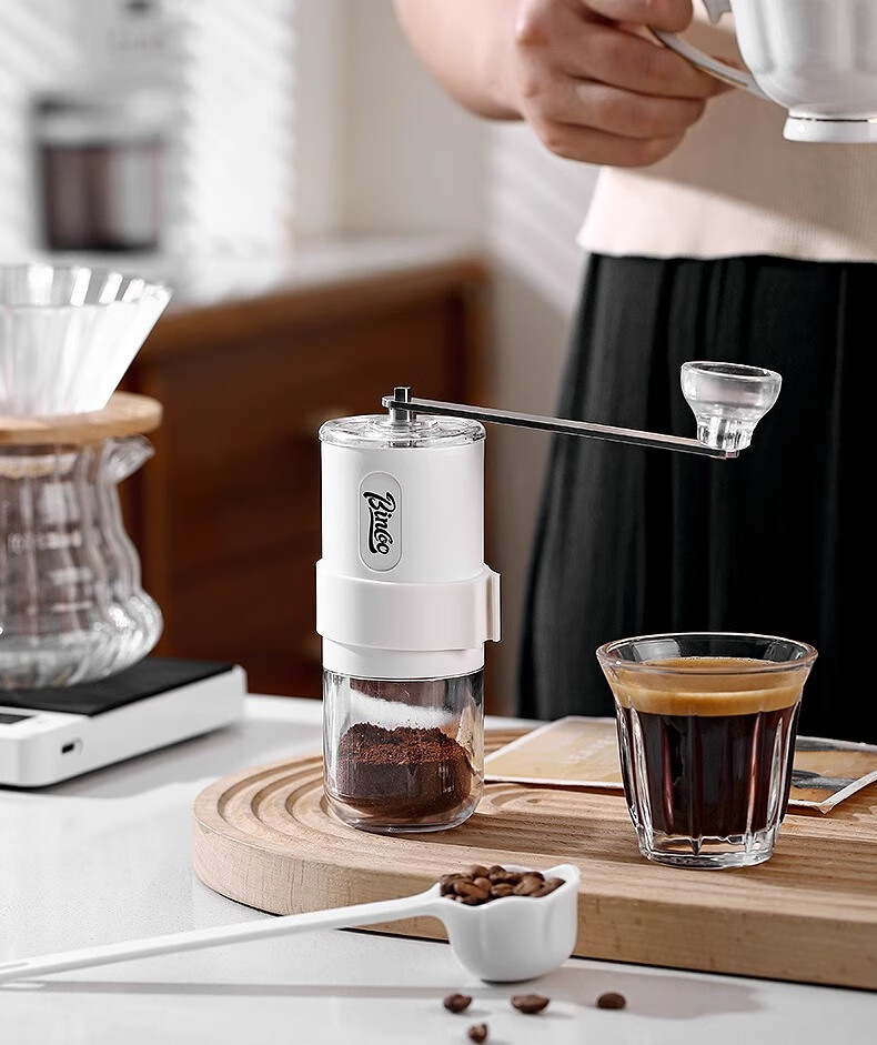 Bincoo Hand-Crank Coffee Grinder, Small Portable Coffee Bean Grinder, Foldable Mini Manual Coffee Grinder 13