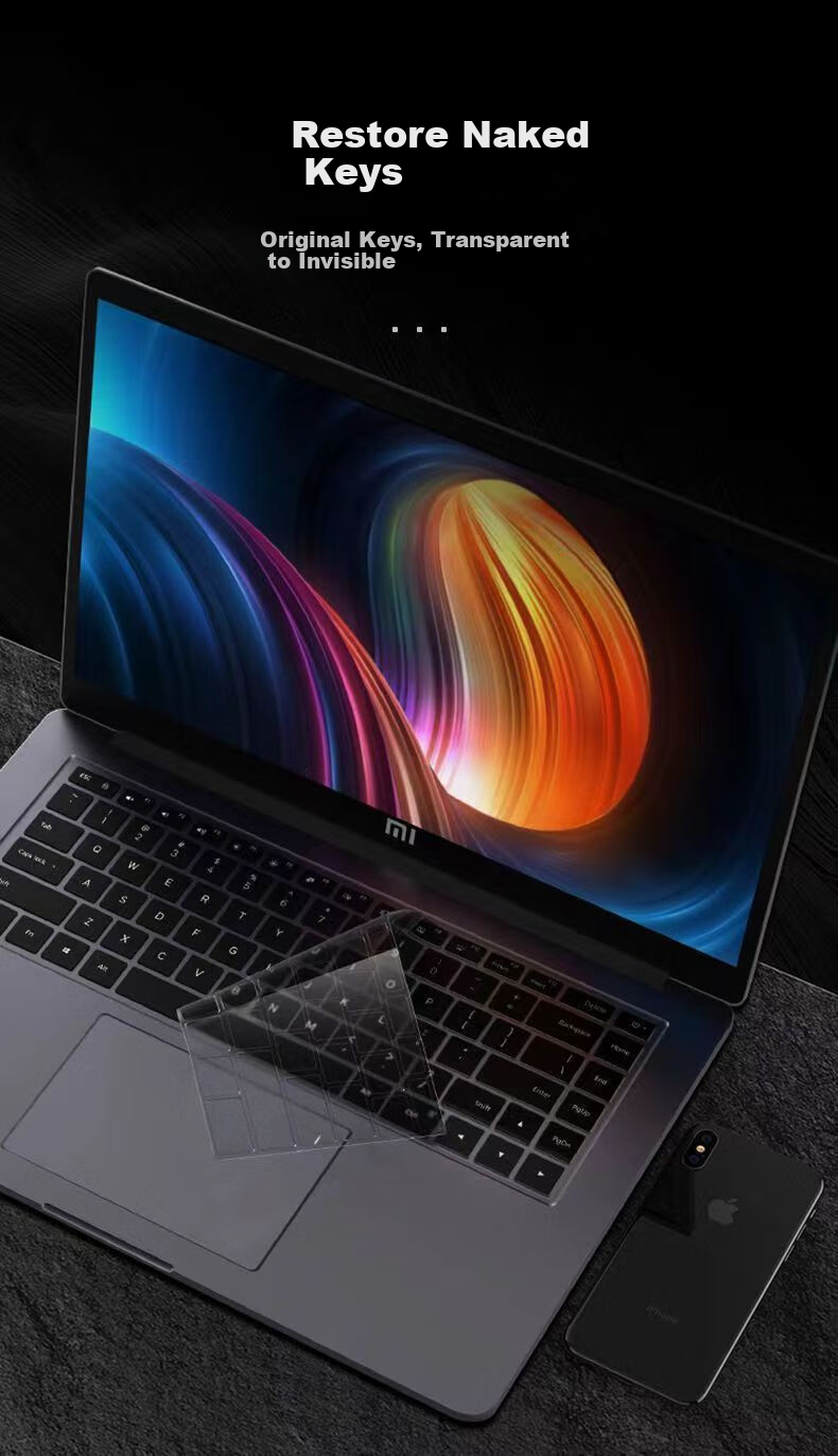 Aigo Compatible Mechanical Revolution Jiaolong16/Xiaomi Redmi G 2021 Ryzen Edition TPU Keyboard Cover 5