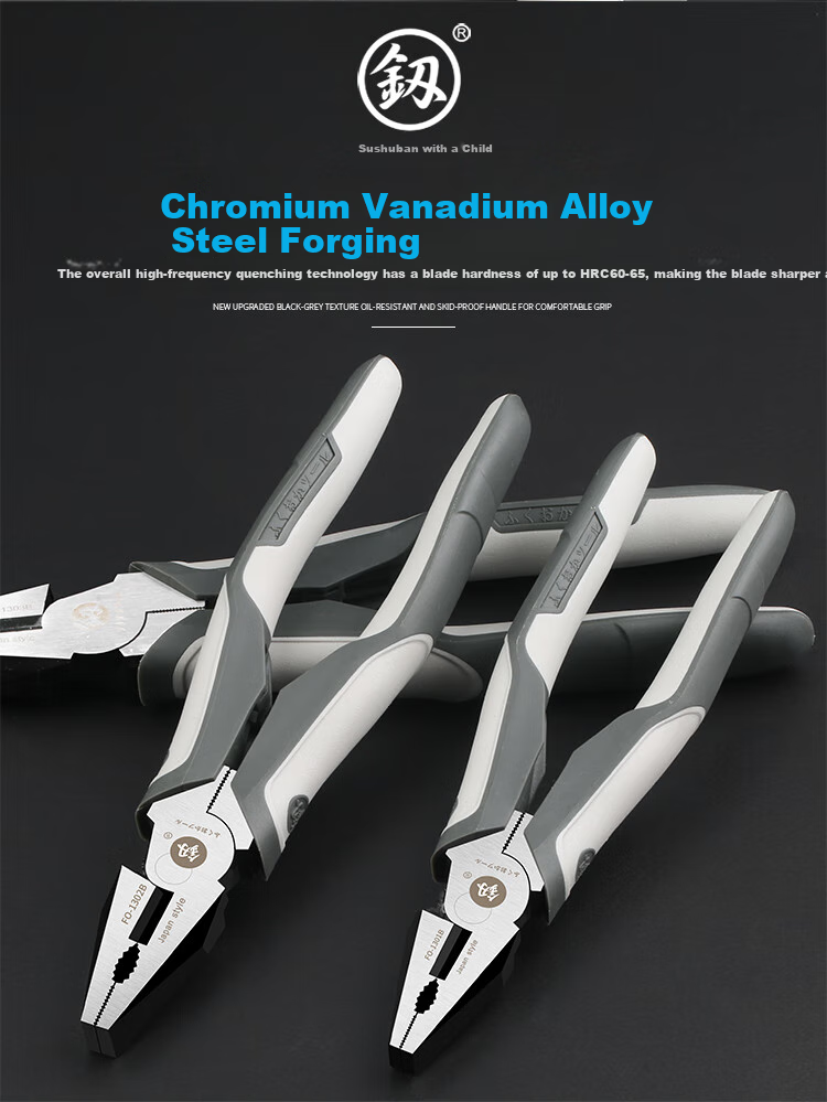 Jian Fukuoka Tools, Labor-Saving Multifunctional Wire Pliers, Tiger Pliers, Industrial-Grade Hand Pliers, 6 Inches 4