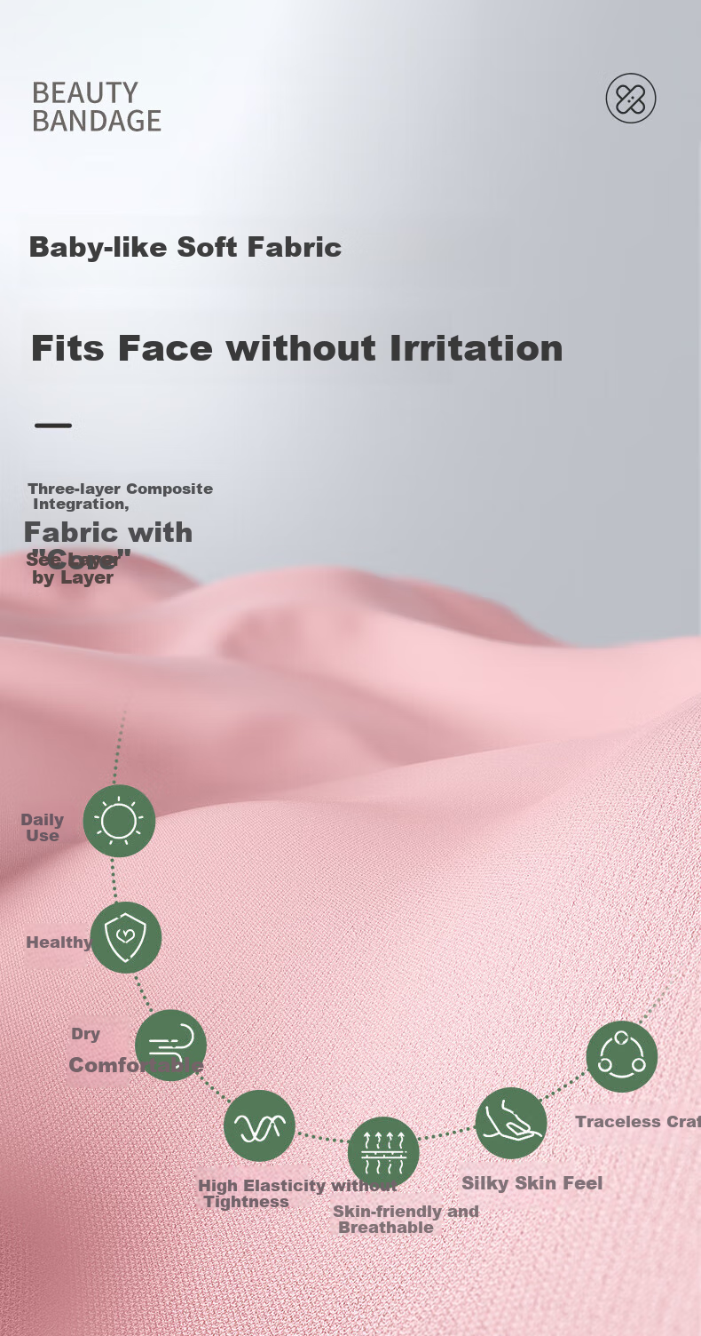 Chuxian Face Mask Lifting and Firming Magic Sculpting Headgear Double Chin Nasolabial Fold Facial Bandage Sleep Face Sculpting V-Line Mask 21