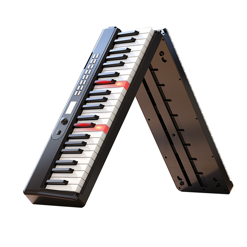 Beethostar Foldable Digital Piano with 88 Weighted Keys, Portable Electronic Piano for Adults, Children, Teachers, Performance And Professional Use