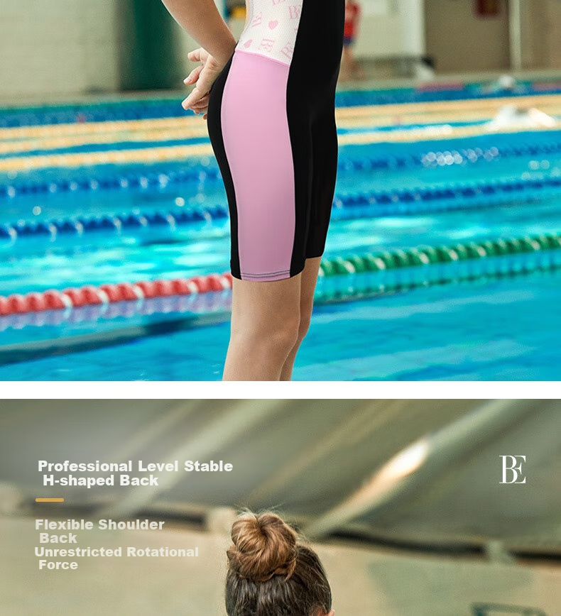 BALNEAIRE Children's One-Piece Swimsuit for Older Kids And Teenagers, Competitive Straight-Leg Anti-Chlorine Swim Training Suit 260311 130 6