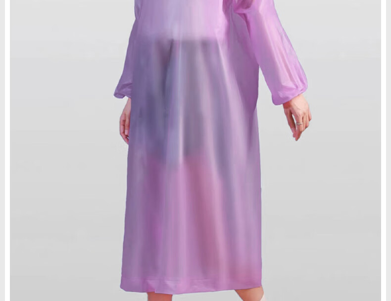 BWNK Disposable Thickened Adult Card Long Full-Body Raincoat 14-Pack 28