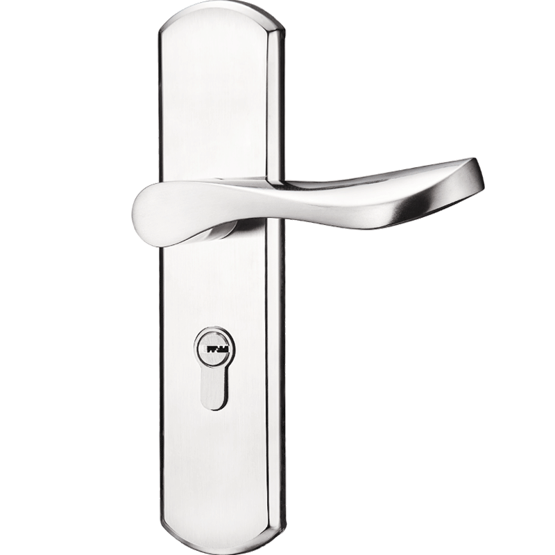 Fly.Globe Stainless Steel Door Lock, Interior Bedroom Door Lock, Anti-Theft Lock, Door Handle, AH66