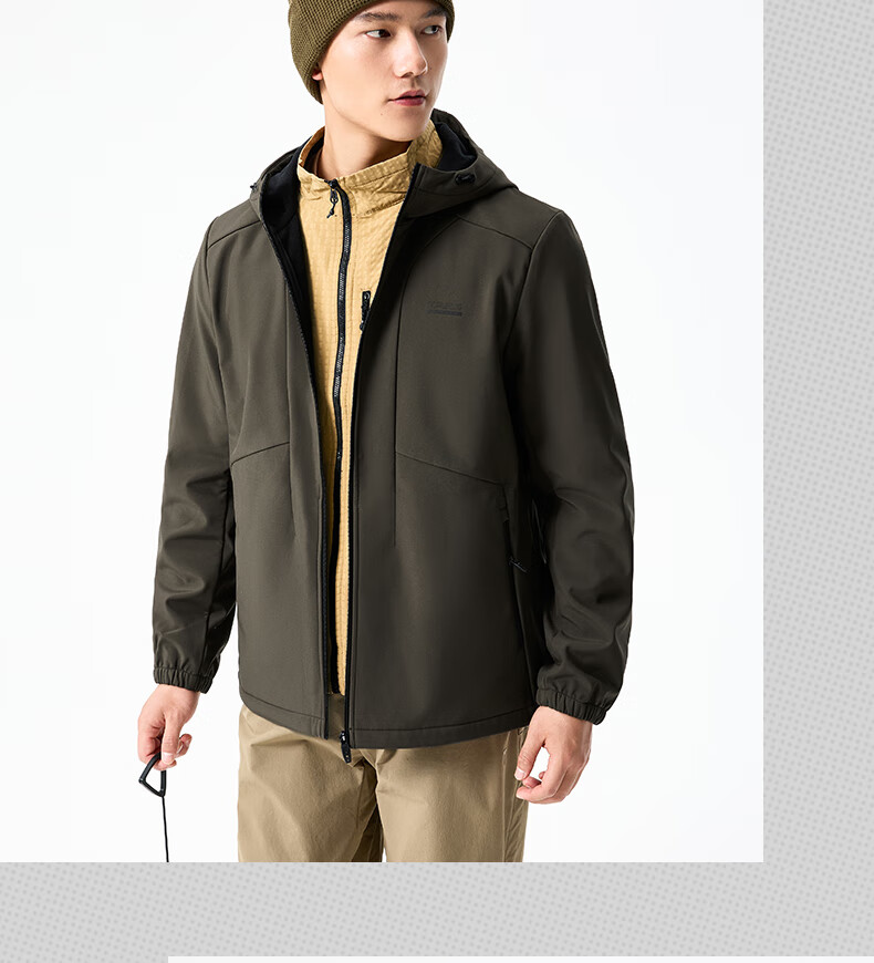 361° Men's Autumn Winter New Three-Protection Fleece-Lined Sports Casual Jacket Windbreaker Fleece Coat 652544605D-3 9