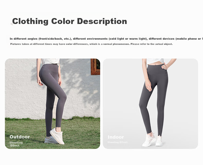 CAMEL Sun Protection Shark Leggings for Women, Elastic Yoga Fitness Running Sports Pants Y25CY1L7005 Phantom Black L 12