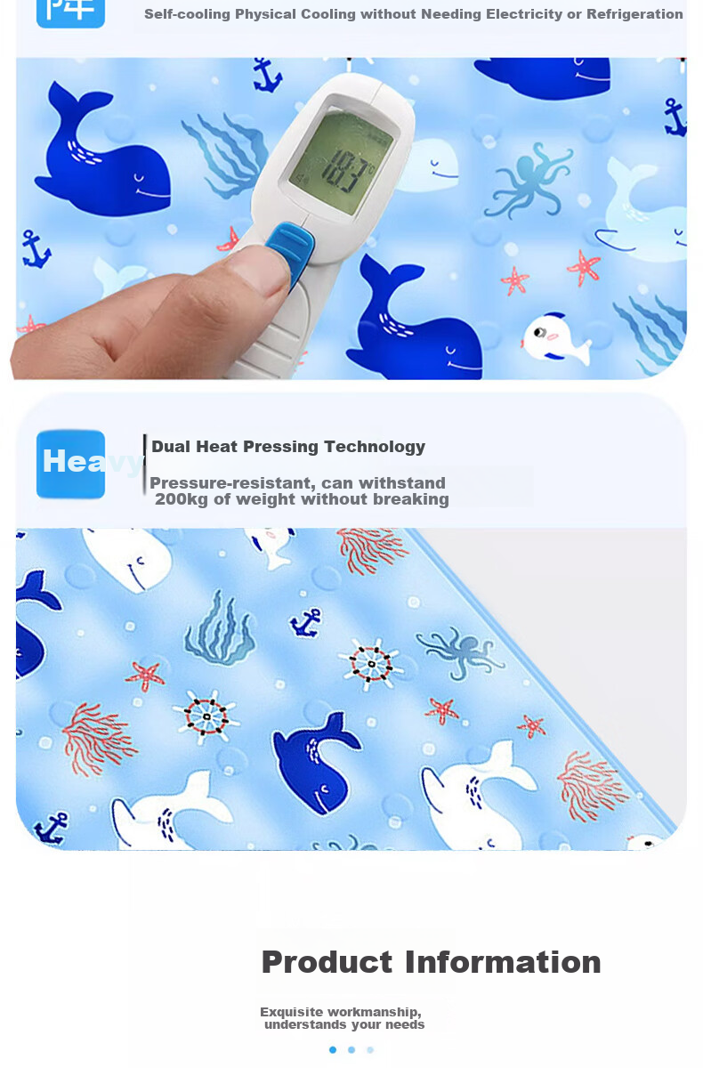 Yilafu Car Seat Cushion, Summer Ice Silk Cooling Pad, Office Square Mat, Home Sofa Ice Cream Seat, Pet Mat 15