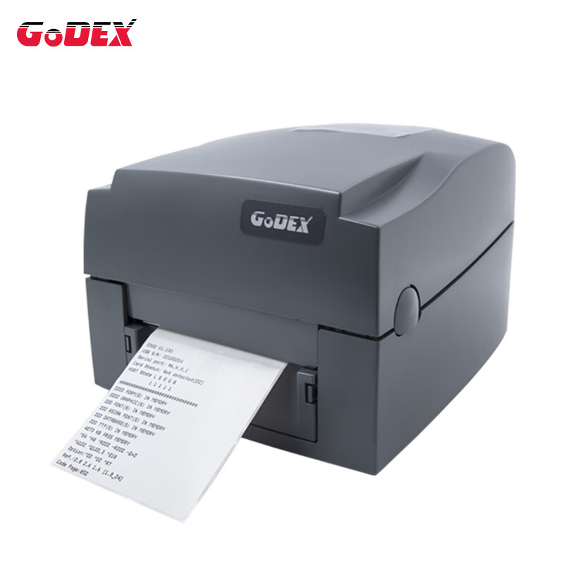 Принтер этикеток GODEX G500U, термотрансферный, для QR-кодов, офисных наклеек, больничных стикеров, маркировки коробок Amazon, 203 dpi