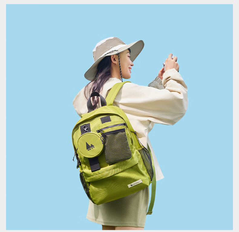 SHUKIKU Zebra Collaboration Lightweight Detachable Backpack for Middle, High School and University Students Zebra Special Collaboration Model L 15