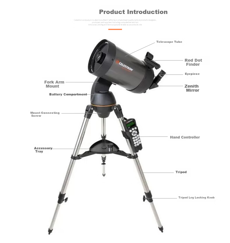 Xingtelang 150SLT Shika C6 Professional Stargazing And Moon Viewing High-Magnification Deep Space Observation Automatic Star-Finding Astronomical Telescope 1