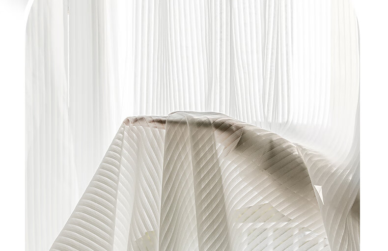 Shuixingjiafang Venetian Blinds, Light-Transmitting But Not See-Through, for Living Room And Balcony, Window Sheer Curtains, Hook Style, 250cm Wide × 200cm High (Single Panel) 6