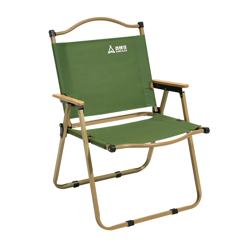 Suncojia Outdoor Portable Folding Chair Camping Recliner Fishing Chair Kemit Chair Green