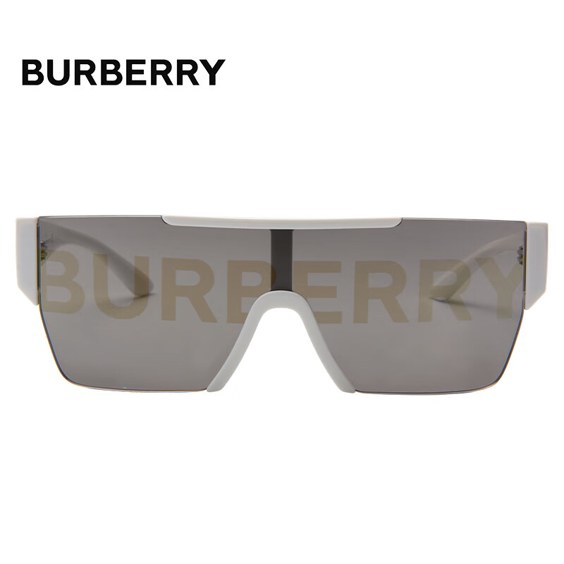 BURBERRY Sunglasses, Celebrity Style, Large Frame, One-Piece Lens, Letter Design, for Men And Women, Burberry Sunglasses 4291 3007H