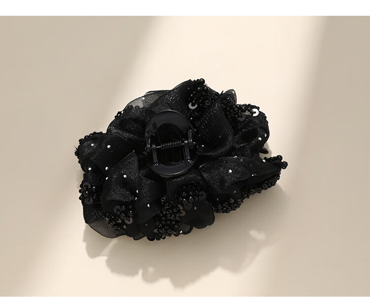 CHIMERA 3D Wrinkled Beaded Hair Claw Clip for Full Back Hair Volume Hairpin Women's Birthday Gift 7