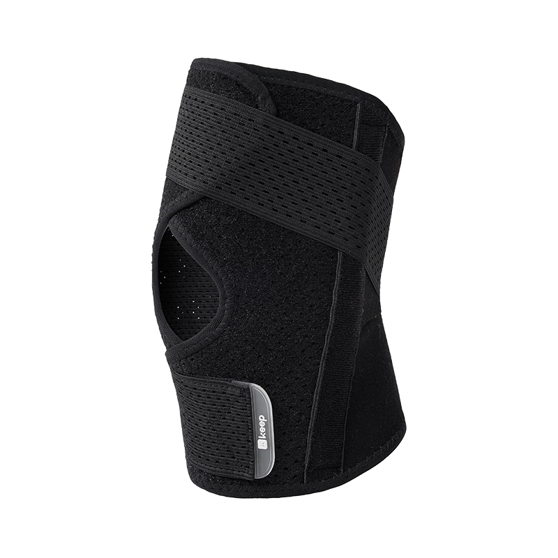 Keep Sports Knee Brace, Meniscus Joint Protection Sleeve, Classic Black, Size S, Double Pack