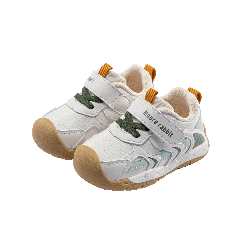 Moertu Children's Spring And Autumn New Style Soft-Soled Walking Shoes, Boys' Steady Shoes, Girls' Cartoon Shoes, Waterproof Anti-Kick Shoes