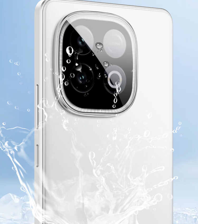 ESCASE [Quick Application Box] Camera Lens Protector for Vivo IQOO Neo 11, AR Anti-Scratch Tempered Glass Film, Ultra-Thin Full Coverage Glass Film for Camera, New Model 6