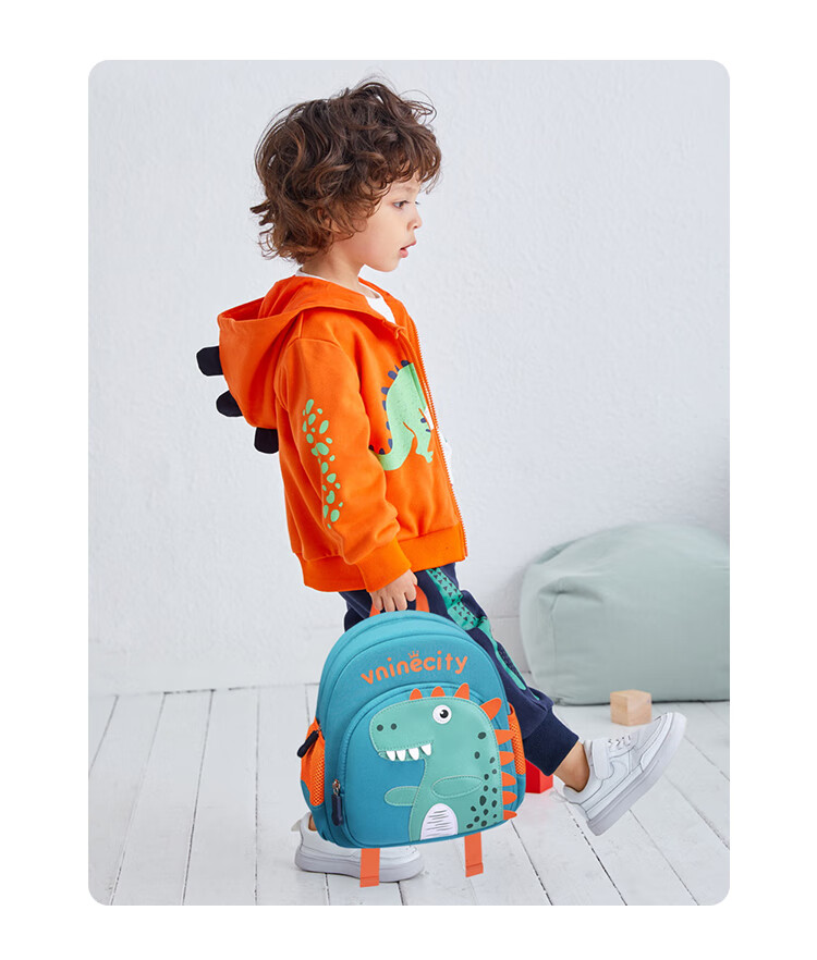 Vnine City Kindergarten Toddler Anti-Lost Backpack 2-6 Years Boys Girls Cartoon Cute Kids School Bag 4