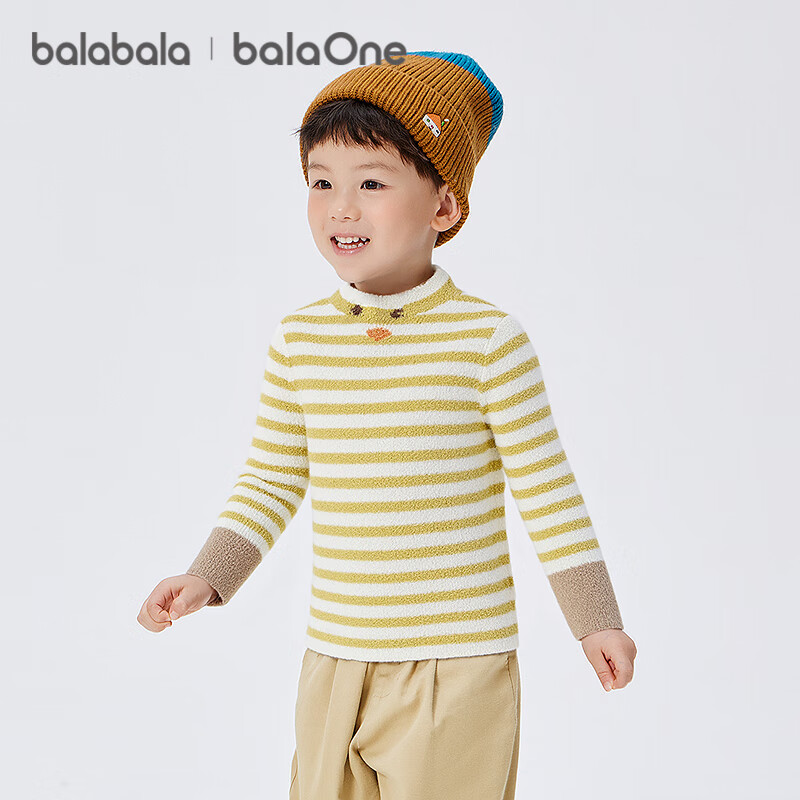 Balabala BalaOne Kids Baby Sweater Children's Knitwear Boys 2025 Winter Girls Inner Wear 208425103205