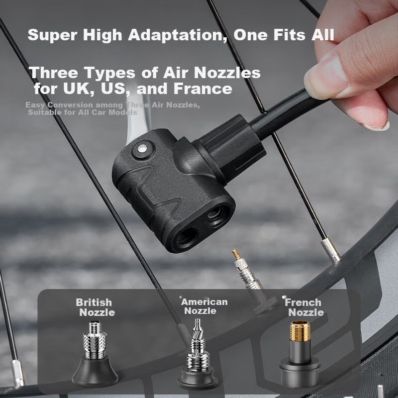 Phoenix Bicycle Pump, Universal Home Use Inflator, for Electric Bikes, Mountain Bikes, Road Bikes, New High-Pressure Car Pump