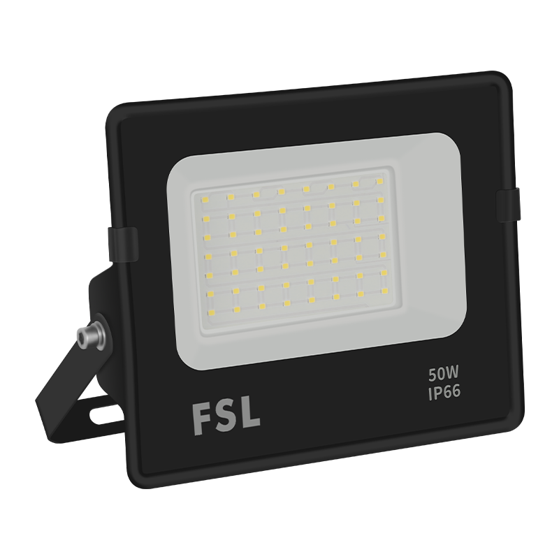 Foshan Lighting (FSL) LED Floodlight Spotlight Outdoor Waterproof IP66 Floodlight Engineering Street Light Garden Lighting 50W White Light 6500K Tianyao Series