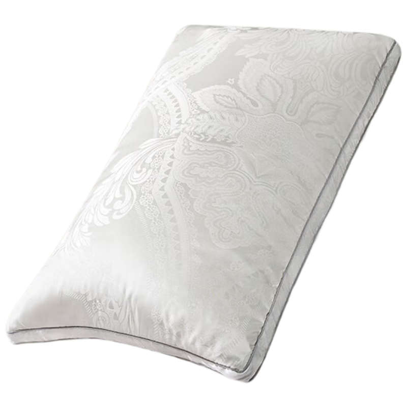 LOVO Pillow Core Cervical Pillow Silk Pillow Insert Negative Ion Jacquard Adult Pillow High-End Student Dormitory