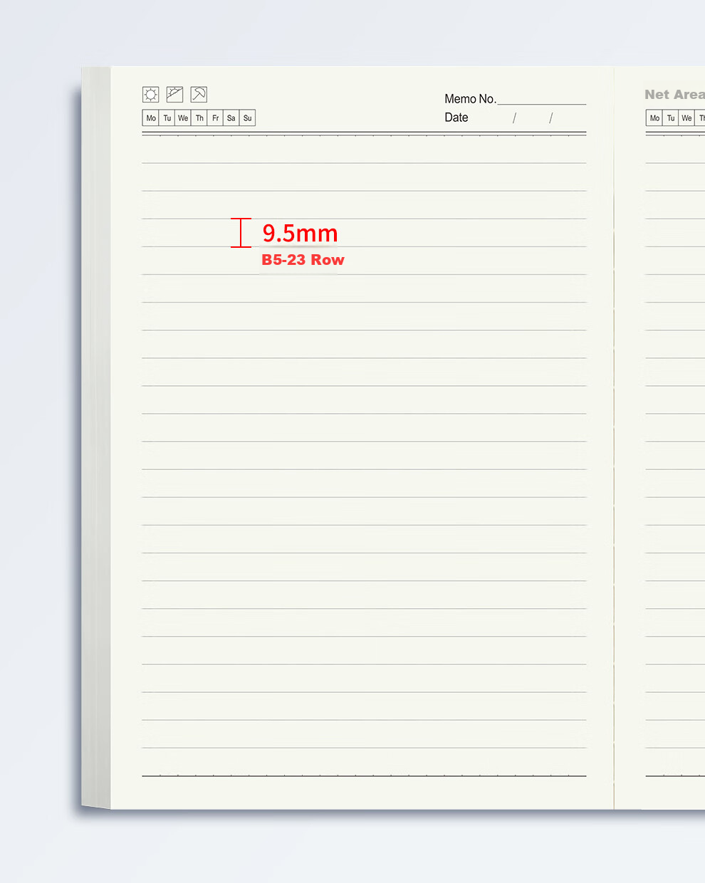 Faramon 10-Pack B5/30 Sheets Wirebound Soft Cover Notebooks, Meeting Minutes Books, Work Journals, Office Stationery Supplies 10