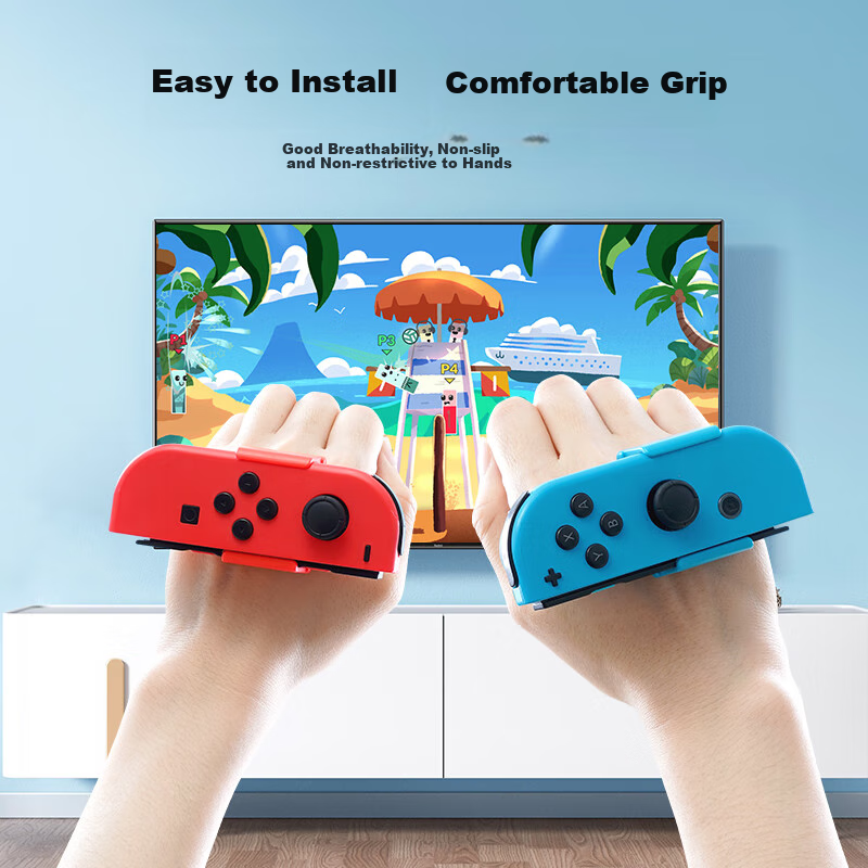Jemdo Fitness Ring Adventure Storage Bag for Switch 2, Ring-Con Body Game Set, NS Fitness Pilates Ring, OLED Exercise Ring with Leg Straps 4
