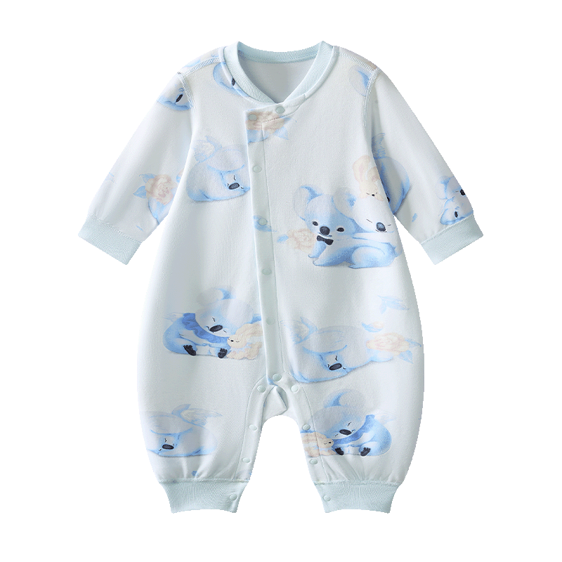 Babycare Camellia One-piece Spring Newborn Romper Baby Clothes Koala 52cm
