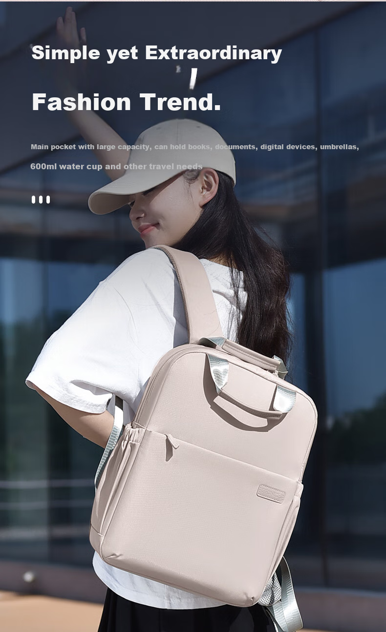 BRINCH Laptop Backpack for Women, Business Travel 15/16 Inch Large Capacity Laptop Bag for Work Trips 10