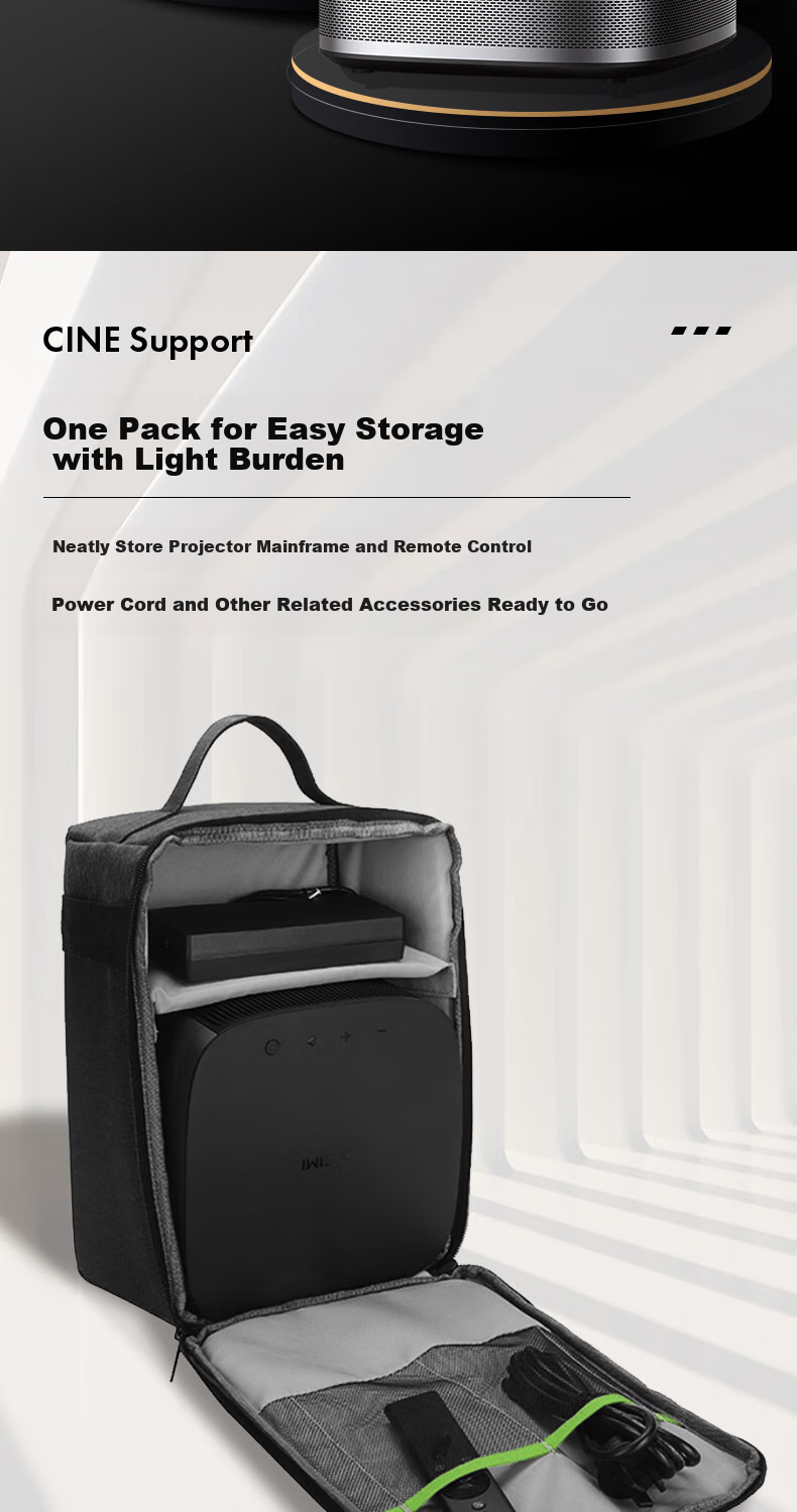 CINE Projector Portable Bag Storage Handheld Shoulder Crossbody Backpack Suitable for Epson, BenQ, Sony, Panasonic, Acer, Optoma Commercial And Home Use Projectors Dust-Proof Bag B5504 3
