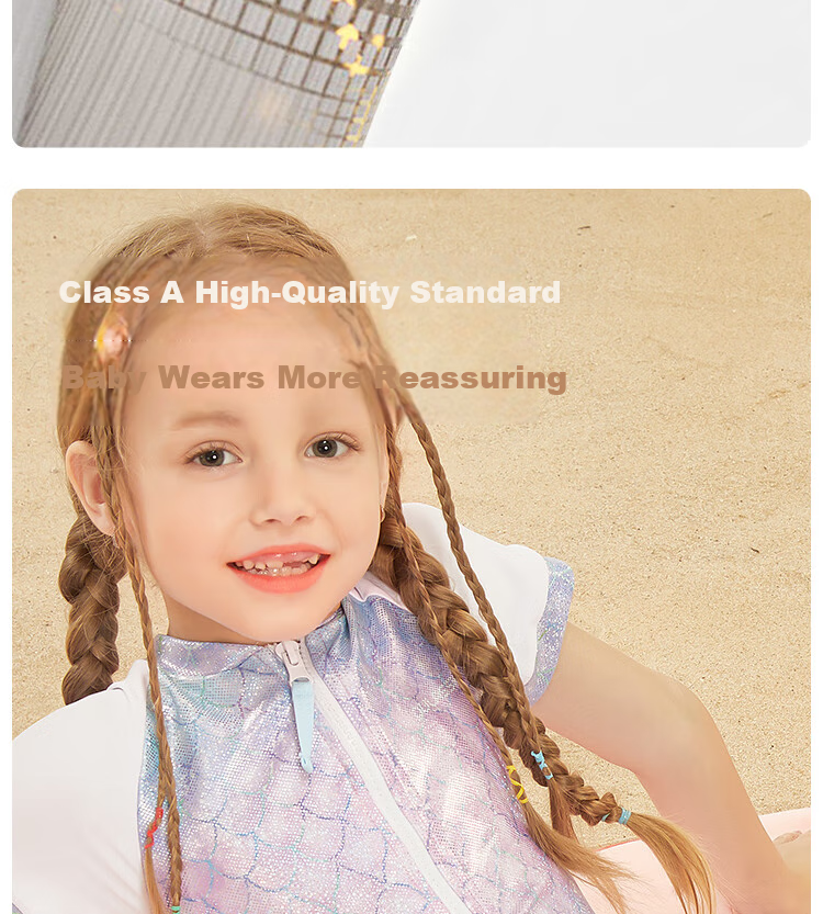 PULASSI Children's One-Piece Swimsuit for Girls, Dress Style, Quick-Drying, Sports, Beginner Swimming Suit for Water Parks JD Self-Operated Flagship Store 8