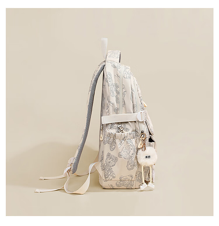 YUYULA Backpack for Women, Large Capacity Schoolbag for Primary, Middle And High School Students, Lightweight Travel Backpack with Stylish Design And Laptop Compartment 5