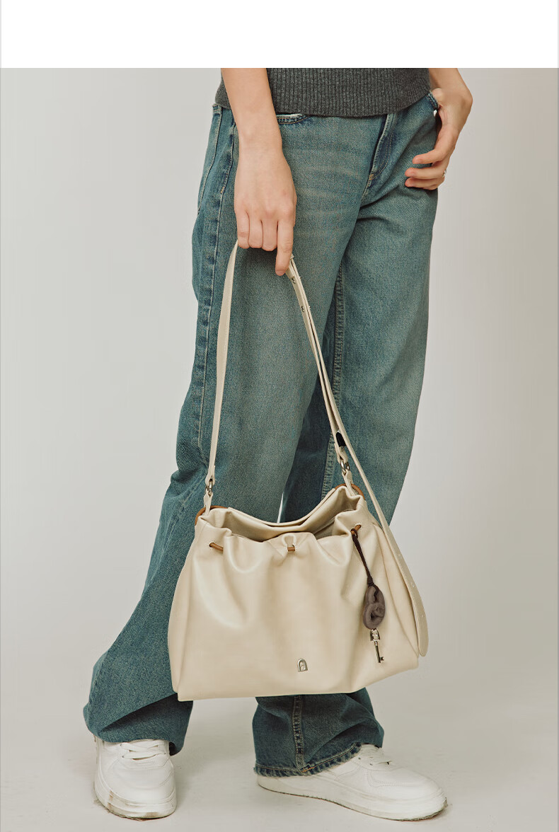 La Festin Top-Grain Leather Lucky Bag, 2026 New Commuter Women's Handbag, Tote Crossbody Hobo Bag, Birthday Gift for Wome 9