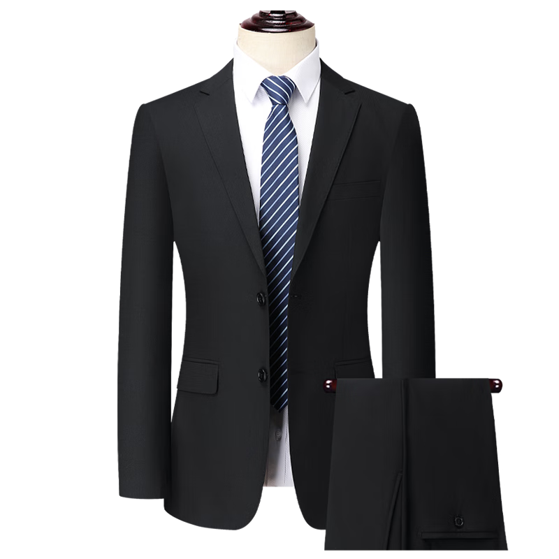 FIRS Men's Suit Set with Mulberry Silk and Lyocell Professional Workwear Formal Business Suit Groom Best Man Attire