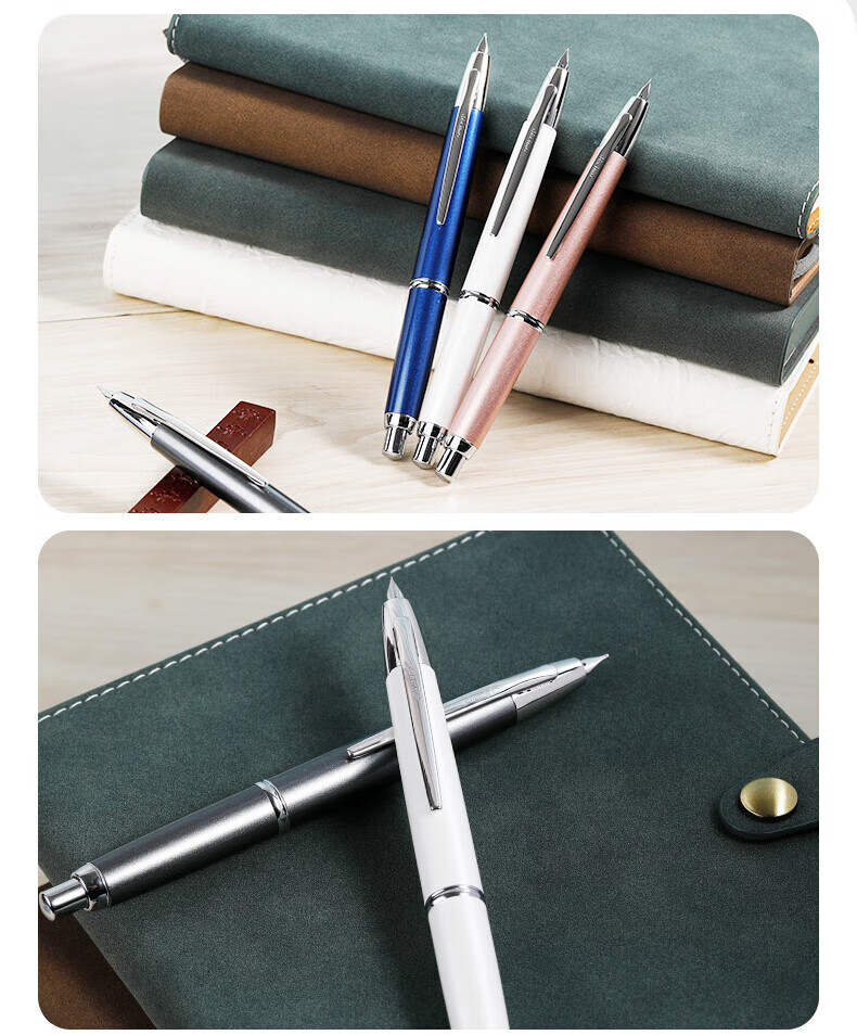 PILOT CAPLESS Retractable Fountain Pen Business Office Gift for Leaders Adult Pen (Dream Series) F Nib Black FCT-1500RR-F-B 4