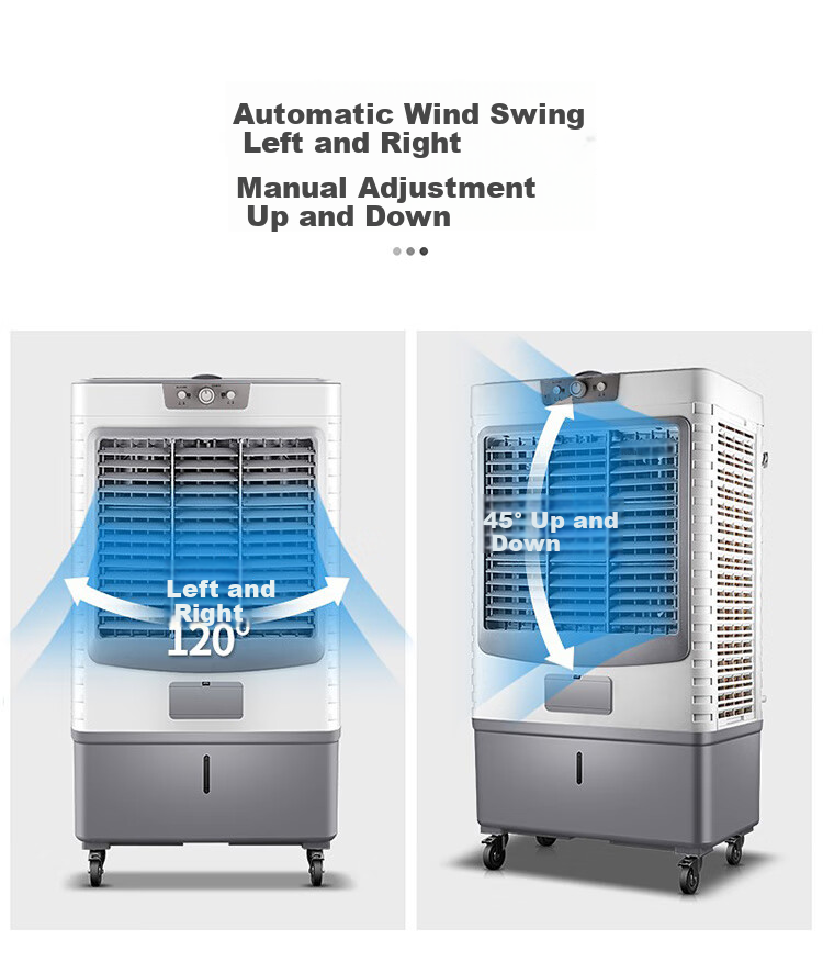 SAST Large Mobile Water-Cooled Fan / Industrial Cooling Fan / Fan / Air Conditioner / Portable Air Cooler / Restaurant And Canteen Cooling Fan / Workshop Industrial Fan CG-730L 5