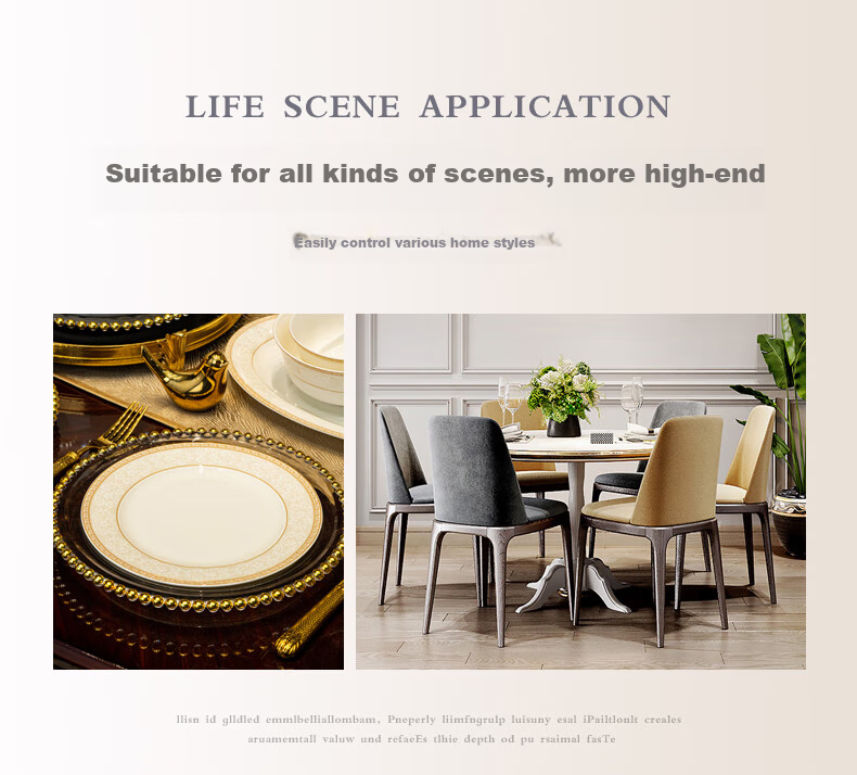 KANGQIN Ceramic Minimalist Luxury Bowl And Plate Set, Home Dining Tableware, Ceramic Bowls And Plates with Chopsticks, 81 Pieces, Upgraded Soup Pot Gift Box 15