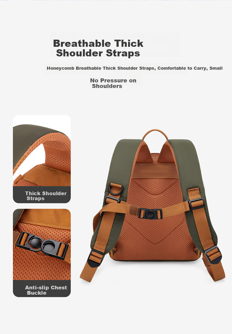 Dijiuchengbao Children's Backpack, Kindergarten Lightweight Breathable Backpack, Boys And Girls Outdoor Travel Backpack, Parent-Child Outing Backpack 9