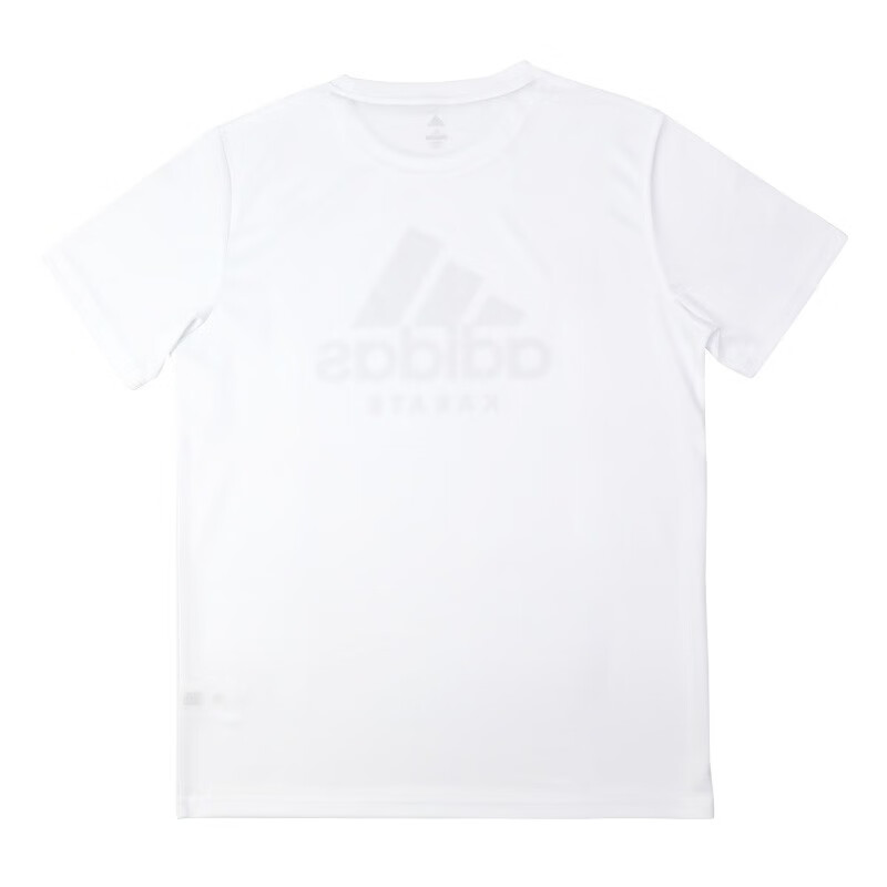Adidas Men's Short-Sleeve Outdoor Casual Breathable Sportswear Fitness Quick-Dry T-Shirt, White/black (Judo), Size S 18