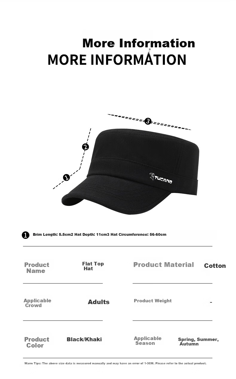 TUCANO Men's Summer Thin Quick-Dry Baseball Cap, Outdoor Sun Protection Hat for Men And Women, Casual Fishing Sun Visor 3