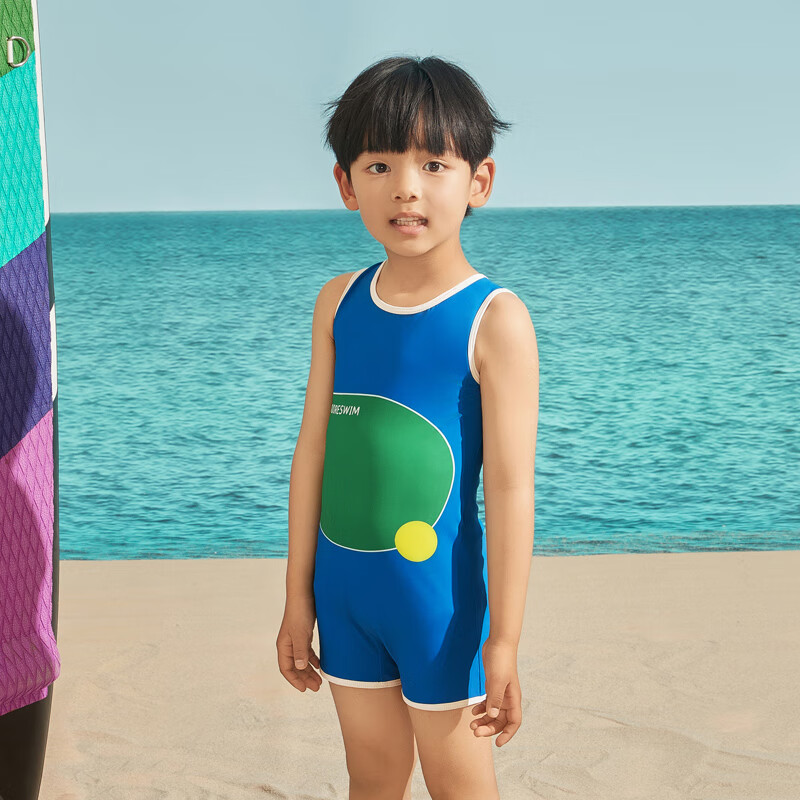 Adoreswim Boys' One-Piece Swimsuit, Sun Protection Swim Trunks, Children's Swimwear, 2024 New Style, Boys' Set, Toddler Quick-Dry