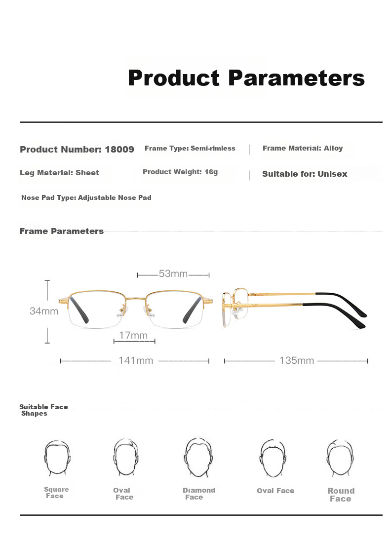 PLAYBOY PLAYBOY 2025 High-Definition Anti-Blue Light Reading Glasses for Men, Ultra-Light 18011 Gun Color, 150 Degrees, Qixi Festival 6