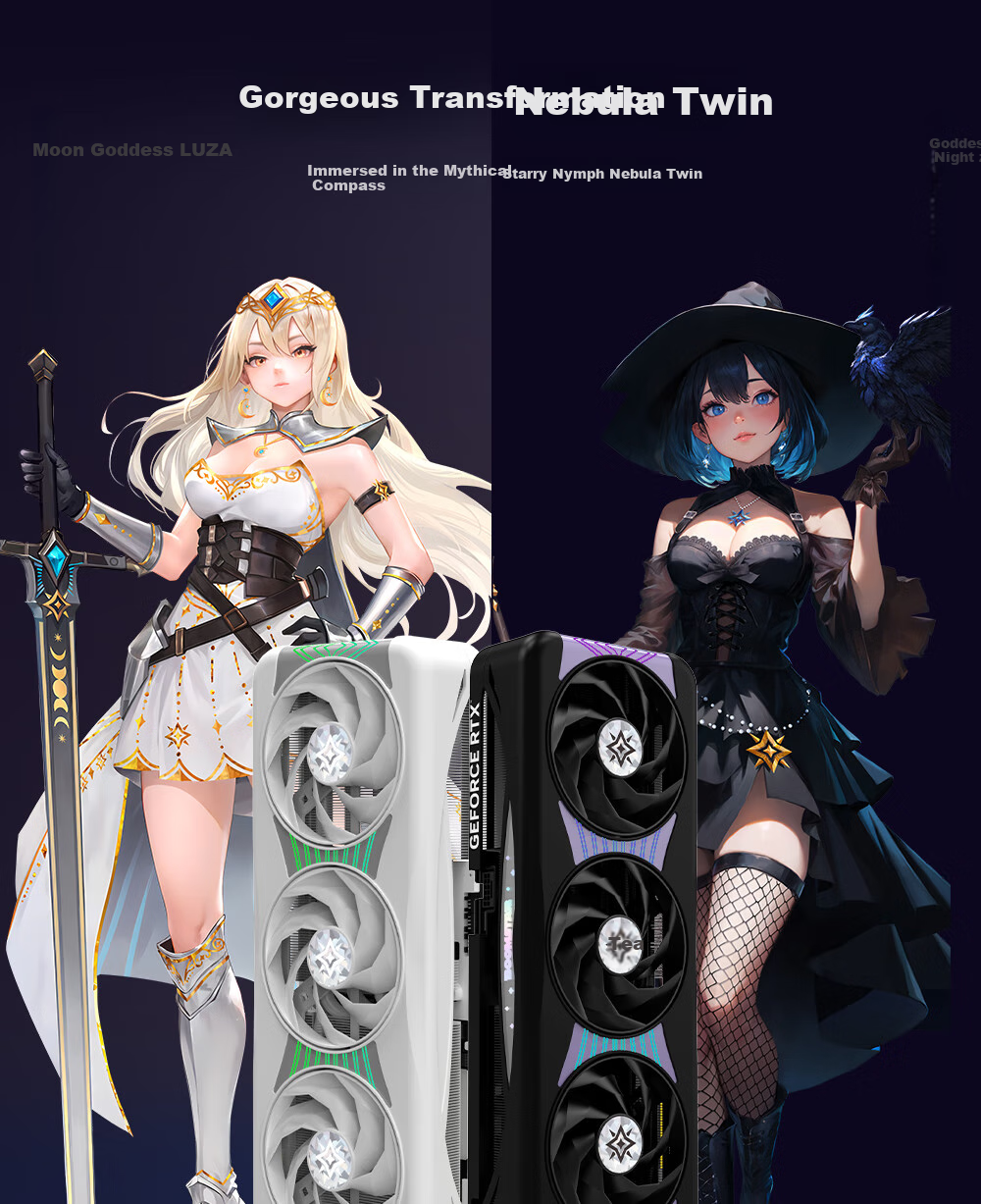 Yingchi GeForce RTX 5080 Xingyao LUNA OC 16GB GDDR7, DLSS Gaming Design OpenClaw, Local Deployment NVIDIA Graphics Card 3