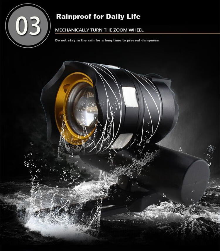 Adandyish Bicycle USB Rechargeable Tail Light, Night Rear Warning Light, Mountain Bike High-Brightness Strobe Light, Random Style 7